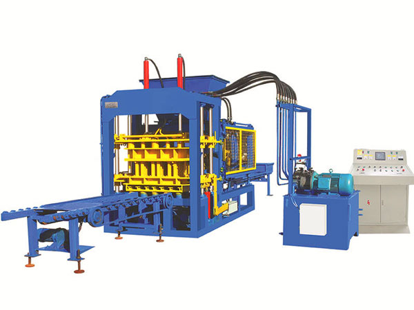 QT6-15B automatic concrete block making machine