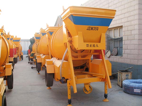 JZM350 mini concrete mixer