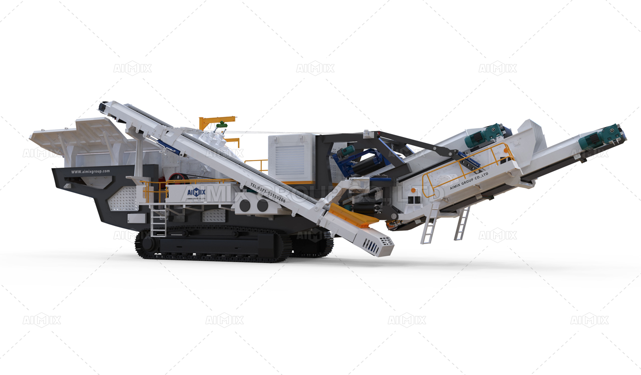 crawler mobile crusher plant