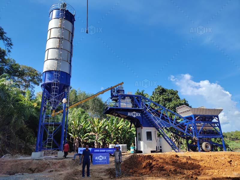 Mobile Concrete Batching Plant for Sale