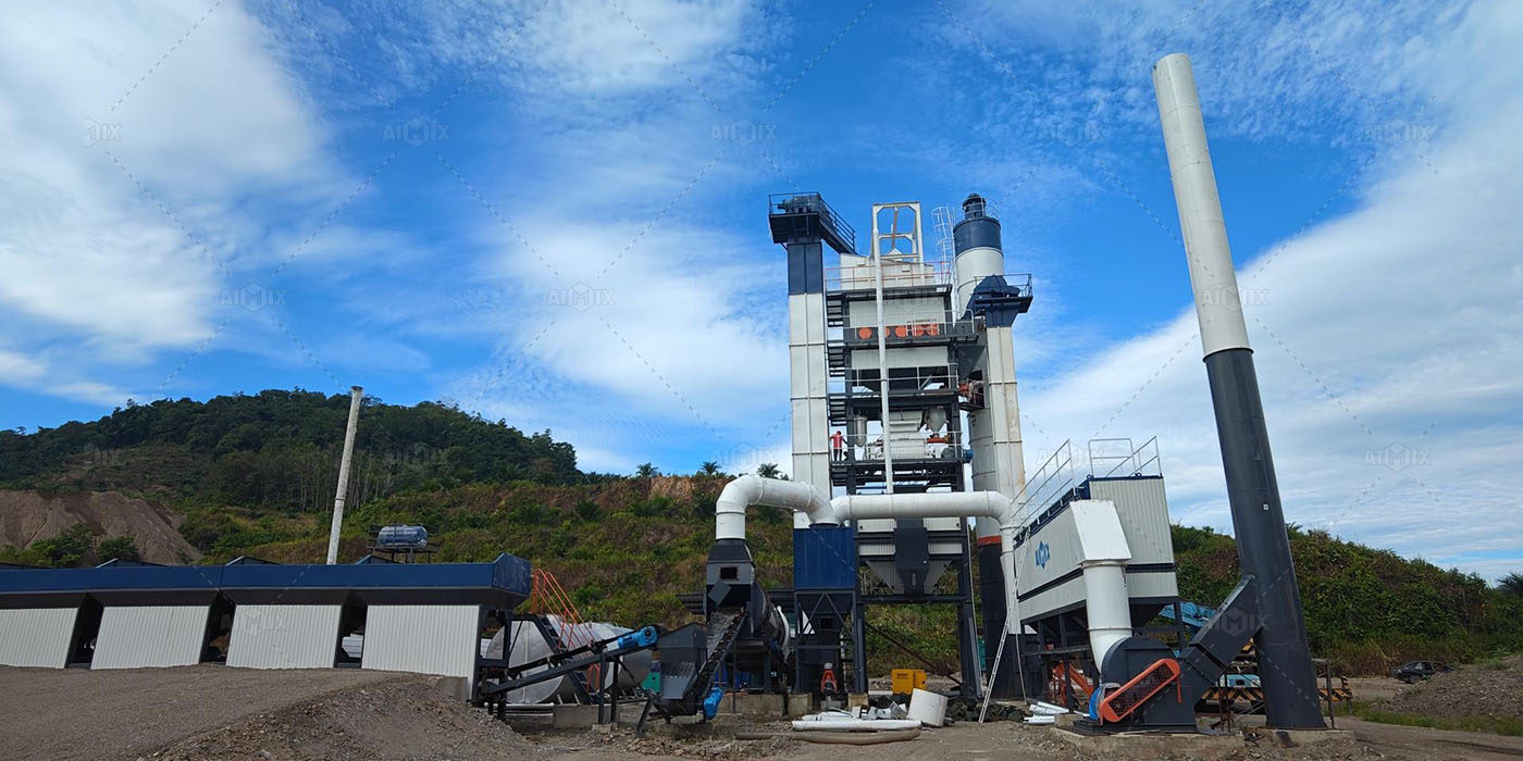 120tph stationary asphalt batch plant for sale in Malaysia
