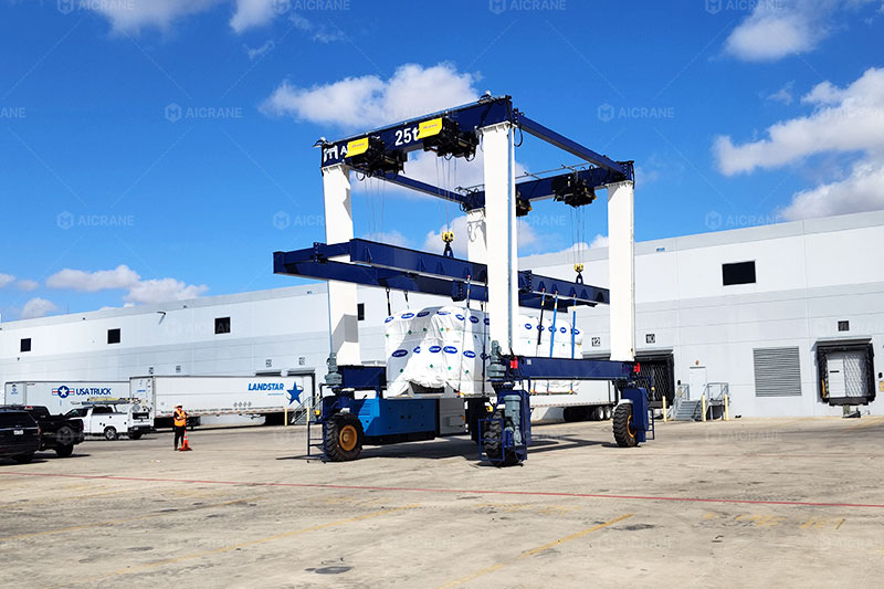 rubber tyred gantry crane