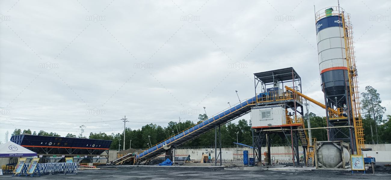 AJ90 harga concrete batching plant