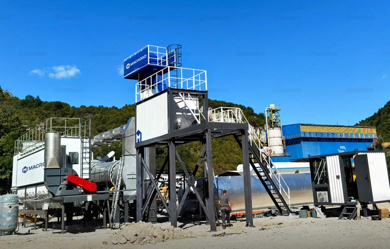 Continuous Asphalt Plant in Bosnia and Herzegovina
