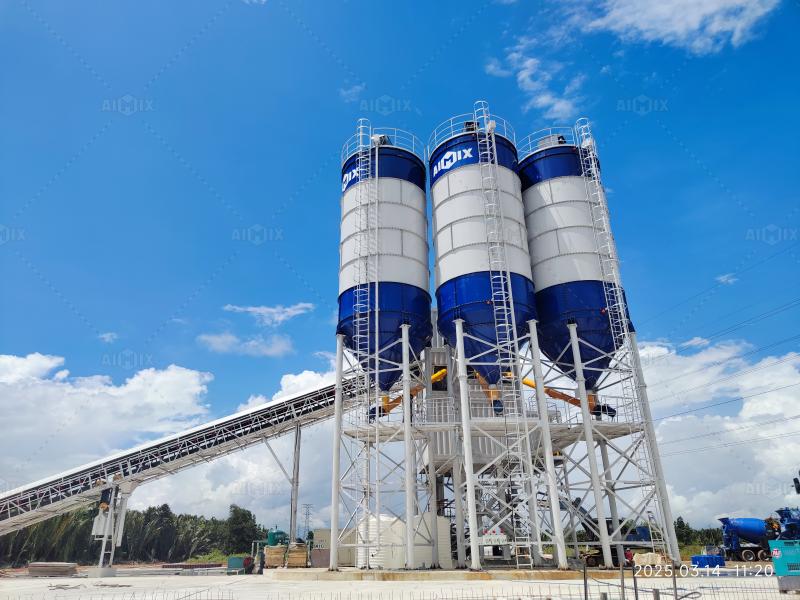 concrete mixer plants price