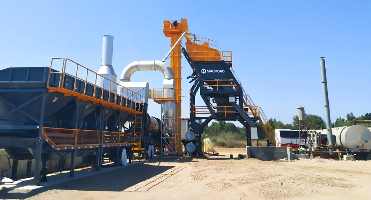 ALYQ90 90tph plant mix asphalt