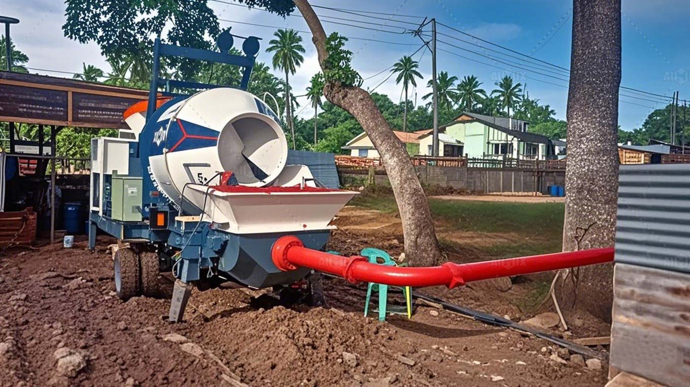 Concrete Mixing Pump in South Africa